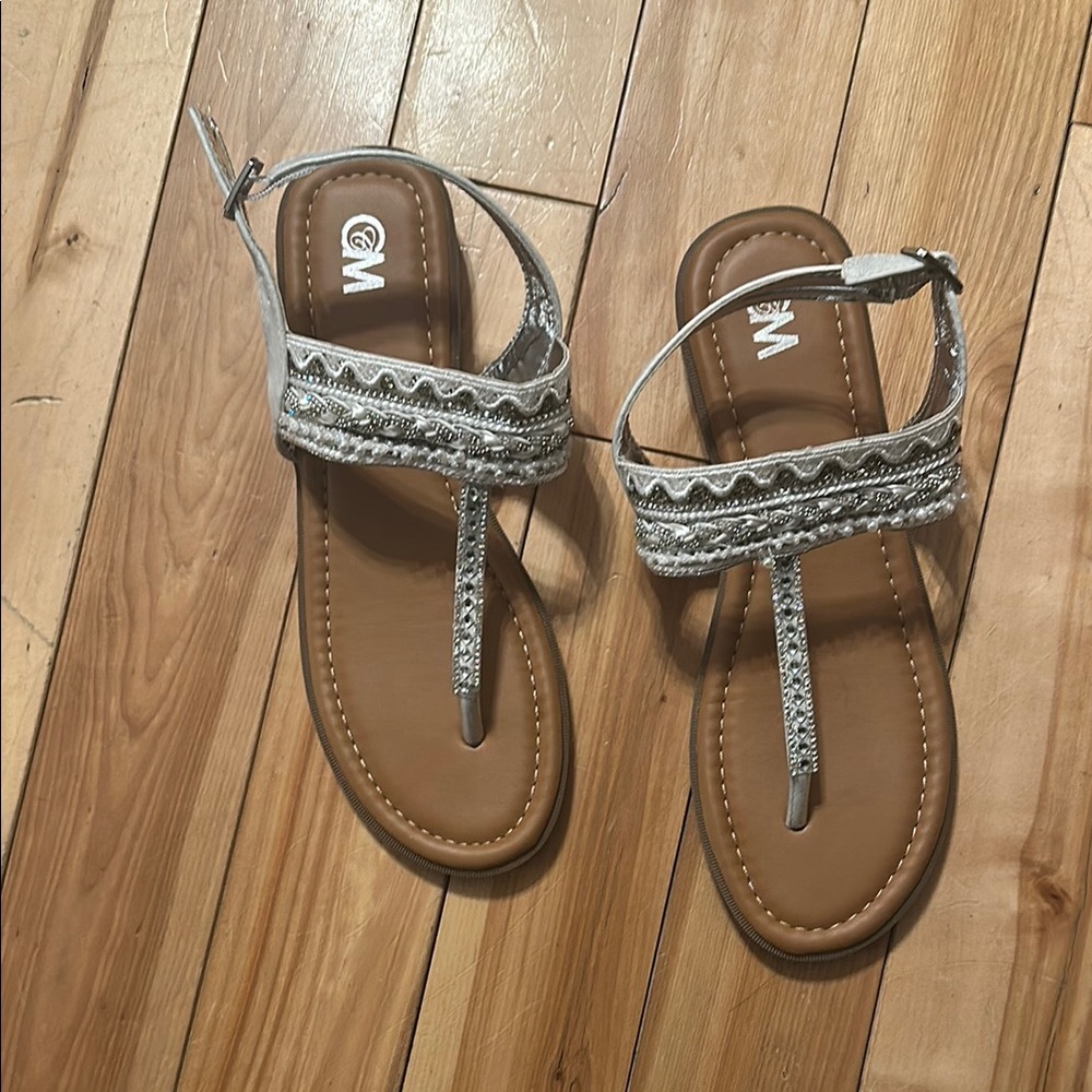 Women's Silver Sandals